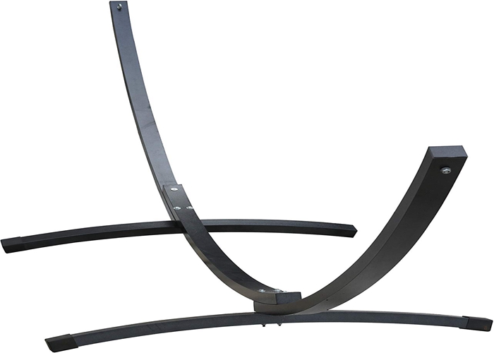 Deluxe Aluminum Arc Hammock Stand For Spreader Bar Hammocks 450 Pounds Capacity