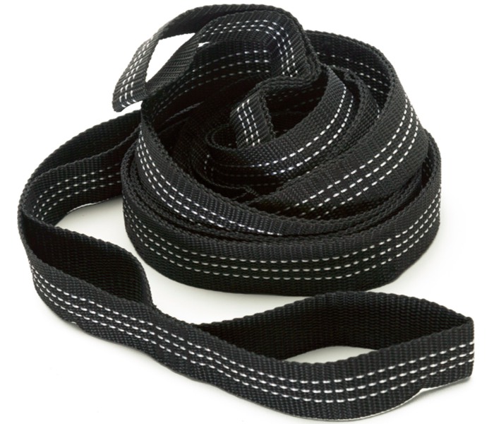 Nylon Ultralight Suspension Adjustable Camping Hammock Tree Straps Multi Loop 400lbs/Strap