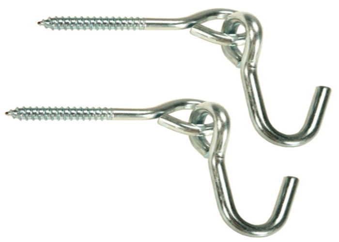 Heavy Duty Hanging Lag Hammock Hooks For Trees With Eye Bolts Zinc Coated Rust Proof